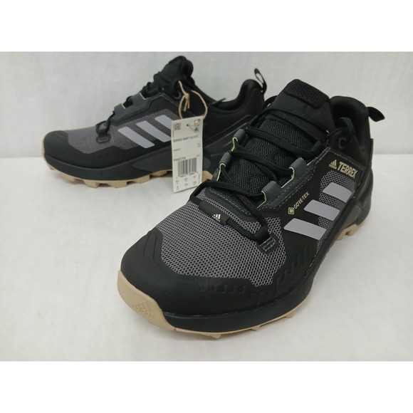 Adidas Men\'s Terrex Swift R3 GTX Hiking Trail Shoes FW2779 Black Silver Sz 8‎ main image 8